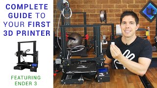 Complete beginners guide to 3D printing  Assembly tour slicing levelling and first prints [upl. by Justino]