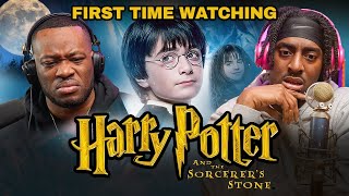 FINALLY Watching HARRY POTTER and The Sorcerers Stone  First Time Watching [upl. by Neeliak]