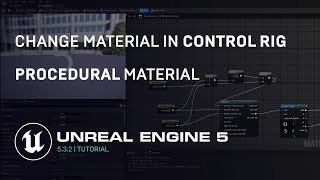 Unreal Engine 532  Tutorial  How To Control Material By Control Rig  Control Rig  RTX 3060 [upl. by Avram]