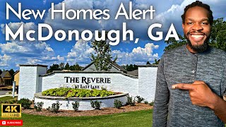 New Homes Alert  McDonough GA  QUICK Moveins available  Suburbs of Atlanta GA  McDonough GA [upl. by Irrot847]