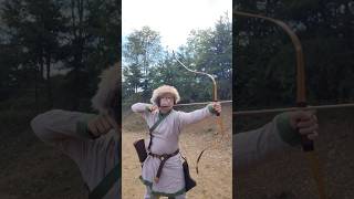 Mongol vs Knight How Mongols fought against heavy armor satire cosplay airsoft archer buhurt [upl. by Akiraa]