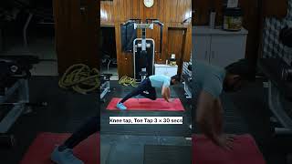 Straight amp Core Workout bodyweight Only Part2 motivation homeworkout shortsfeed [upl. by Nommad491]