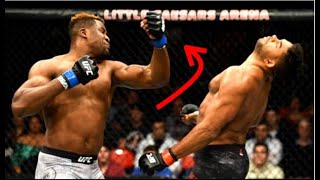 Overeem getting brutally knocked out for 2 minutes and 6 seconds [upl. by Rosenthal]