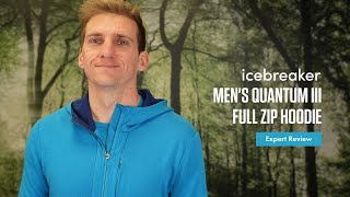 Icebreaker Quantum III Full Zip Hoodie  Mens Expert Review 2023 [upl. by Ted175]