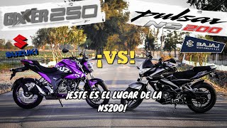 ¡¿UNA HUMILLACIÓN😬💔 GIXXER 250 vs PULSAR NS200🤯🔥 Aguacate Motovlogs🥑 [upl. by Wonacott214]