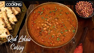 Red lobia curry  Side dish for chapathi amp Rice  Black Eyed Peas Curry  Healthy Dinner Ideas [upl. by Mulac215]