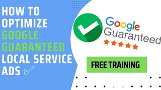 How to Optimize Google Guaranteed Local Service Ads ✅ [upl. by Anilehcim]