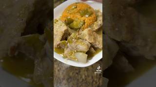 How to get Wife’d up the series costillitas en salsa verde recipe recipes receta [upl. by Ardnuassac]