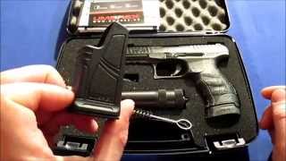 Walther PPQ M2 Navy Kit Kaliber 9mm PAK Review [upl. by Eerrahs]