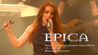 EPICA LIVE STORM the SORROW QUANTUM ENIGMA TOUR START HD SOUND 1512015 [upl. by Kina247]