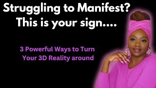 how to Manifest You Desired Reality in 3 steps  EXTREMELY POWERFUL  LAW OF ASSUMPTION [upl. by Sgninnej]