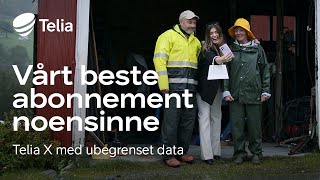 Ubegrenset data med Telia X [upl. by Aneladdam]