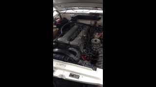 Mercedes benz 280 SLC1979 euro Engine running after work on fuel sistem [upl. by Kolk]