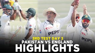 Full Highlights  Pakistan vs England  3rd Test Day 3 2024  PCB  M3G1K [upl. by Cicero]