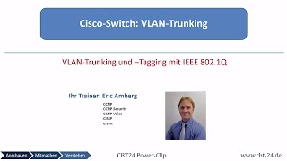 CiscoSwitch VlanTrunking CBT24 Powerclip [upl. by Rihat]