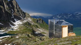 Running brand On creates zeroimpact mountain hut in Swiss Alps [upl. by Sedecram]