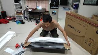 UNBOXING XIAOMI TV PRO A 43 IN 4K [upl. by Yuji]