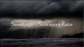 Savatage  Summers Rain Lyrics [upl. by Hopper]