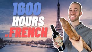 Progress Update Learning French  1600 Hours In [upl. by Eserehs]