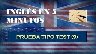 Prueba tipo test inglés 9 [upl. by Dekeles]