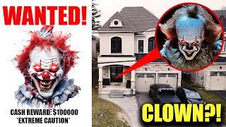 DRONE Catches CRAZY Possessed CLOWNS Breaking into STROMEDYS House Insane MOMENTS Captured [upl. by Tarrance]