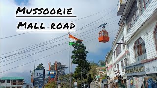 Mussoorie Mall road [upl. by Yelhs]