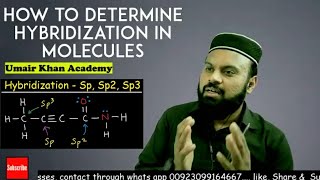 How to determine✓ Hybridization in organic compounds  sp sp2 sp3  FSc Ttype of Hybridization [upl. by Py]