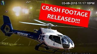 ARCH Air Medical Helicopter Crash Footage Released  Airmethods EC130B4 Explodes on Impact 27 [upl. by Kerek890]