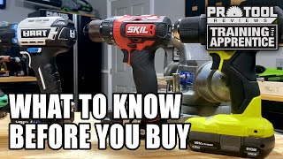 Cordless Drill Buying Guide  DOs and DONTs [upl. by Adnawyt649]