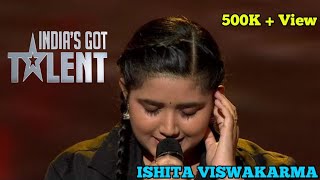 Satyam Shivam Sundaram Ishita vishwakarma Indias got talent satyamshivamsundaramsonytvyoutube [upl. by Beyer]