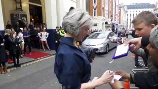 Maureen Lipman in London 04 04 2017 [upl. by Haikezeh]