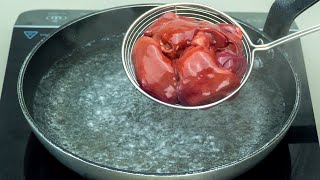 Put the chicken liver in boiling water You have never eaten anything tastier [upl. by Katha]