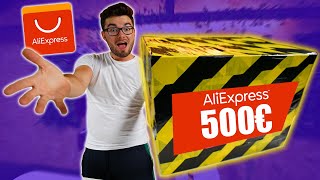 JAI RECU UNE MYSTERY BOX ALIEXPRESS  500€ [upl. by Abbottson]