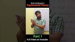 Erik Eriksons Psychosocial Theory Part 1 [upl. by Colly]