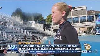 Blackfish director responds to SeaWorld trainer interview [upl. by Eliathas]