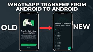 WhatsApp Transfer From Android To Android 2024 [upl. by Hsital734]