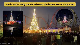 Movie Park’s Hollywood Christmas  Christmas Tree Celebration 29112024 4K [upl. by Susanna914]