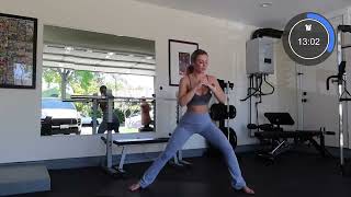 Daisy Keech 10 MINUTE HIIT BIKINI BOD SHRED [upl. by Jammal313]