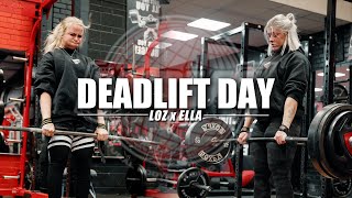 DEADLIFT DAY Ft Ella Calverley  Natural Bodybuilding [upl. by Fang]