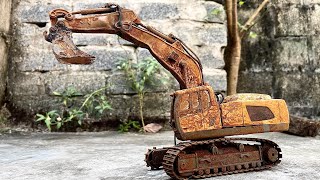 Restore remote controlled mini excavator  The Restoration 2R [upl. by Sum]