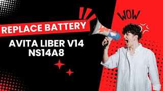 avita liber v14 battery replacement  sai traders and services [upl. by Issak]