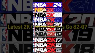 2K Cover Athletes Undefeated 820 challenge 🏀 nba2k24 2k shorts [upl. by Yhtrod]