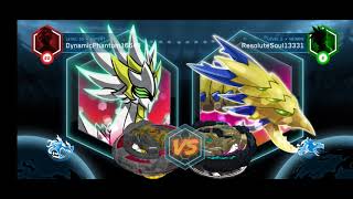 GLORY REGNAR VS FAITH FAFNIR beyblade [upl. by Nerte]