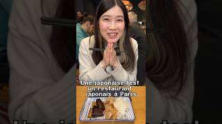 Une japonaise teste un restaurant japonais à Paris [upl. by Enomrej307]