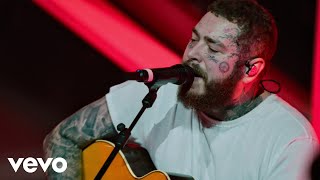 Post Malone  Circles Acoustic – One Night in Rome Italy 2022 [upl. by Aivat]