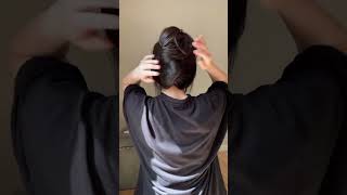 New type hair design for girl fashion treanding hairstyle fashiontrends saree hair [upl. by Heigho356]