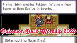 How To Get Mega Ring In Pokemon Dark Worship 2023 [upl. by Moclam]