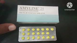 Amyline 25mg Tablet Uses in Urdu Amyline Tablet 25mg UsesAmyline Tablet Side EffectsAmitriptyline [upl. by Nerhe]