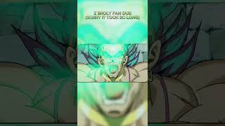 z broly scream fan dub [upl. by Zehe455]