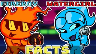 Top 5 Fireboy and Watergirl Facts in fnf [upl. by Ellessig249]